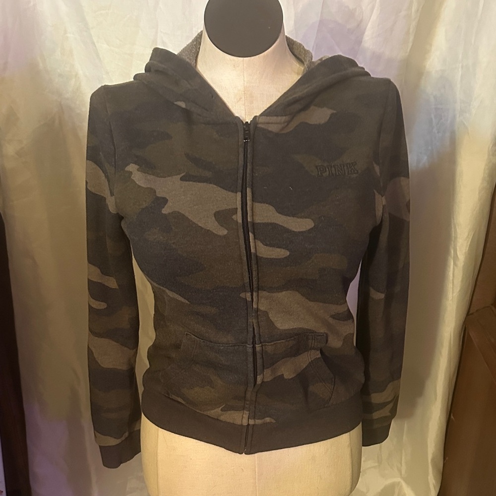 PINK Victoria's Secret Camouflage Sweatshirt